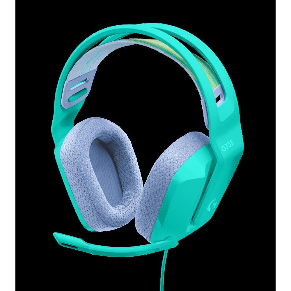 Logitech G335 gaming slušalice s mikrofonom, mint, 981-001024