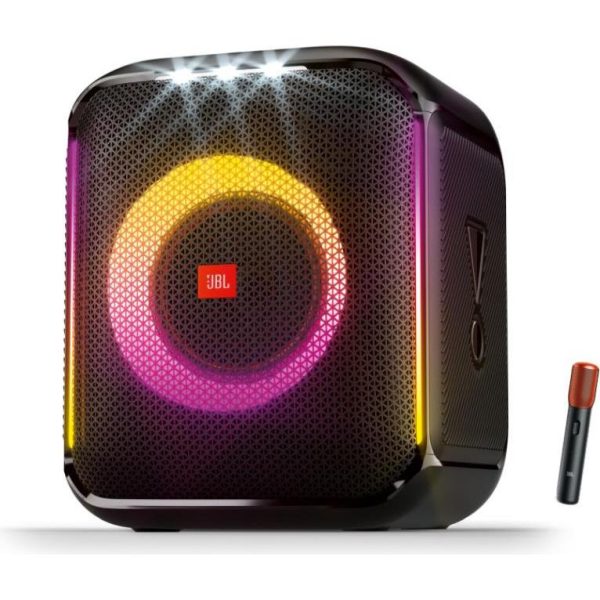 JBL PARTYBOX ENCORE prijenosni bežični BT zvučnik velike snage s JBL bežičnim mikrofonom, 100W, RGB LED osvjetljenje, USB, JBLPBENCORE1MICEP - Slika 2