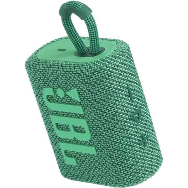 JBL Go 3 prijenosni zvučnik BT5.1, vodootporan IP67, ECO zeleni, JBLGO3ECOGRN