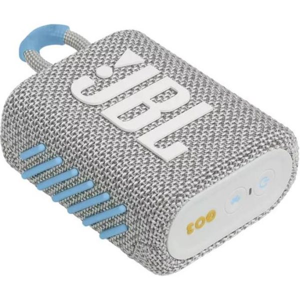 JBL Go 3 prijenosni zvučnik BT5.1, vodootporan IP67, ECO bijeli, JBLGO3ECOWHT - Slika 3