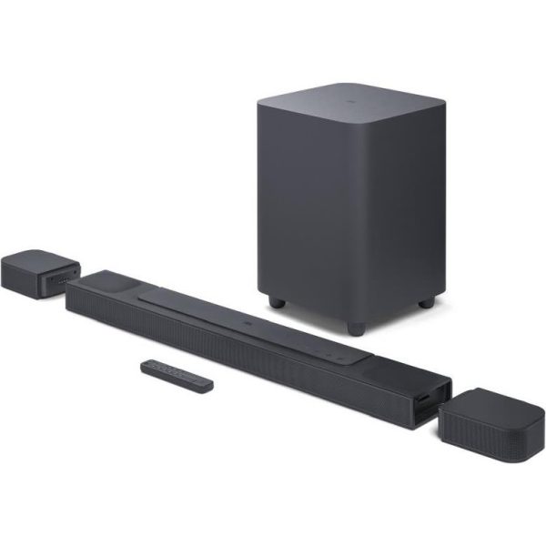JBL Bar 800 5.1.2 projektor zvuka (Soundbar) 720W BT 5.0, WiFi 6, HDMI eARC in/out, True Dolby Atmos, wireless subwoofer, crni, JBLBAR800PROBLKEP - Slika 5