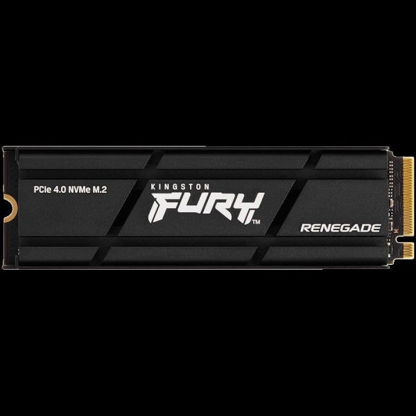 KINGSTON FURY Renegade 1TB SSD with Heatsink, M.2 2280, PCIe 4.0 NVMe, Read/Write 7300/6000MB/s, Random Read/Write: 900K/1000K IOPS, SFYRSK/1000G