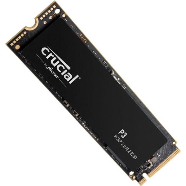 Crucial SSD P3 1000GB/1TB M.2 2280 PCIE Gen3.0 3D NAND, R/W: 3500/3000 MB/s, Storage Executive + Acronis SW included, CT1000P3SSD8