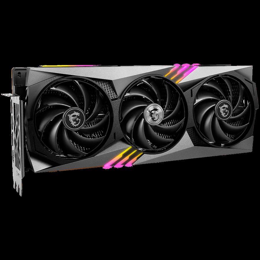 MSI Video Card Nvidia RTX 4090 GAMING X TRIO 24G (24GB GDDR6X/384bit, PCI-E Gen4, 3x DP, 1x HDMI, 1x16-pin Power Connector, 850W recommended PSU, ATX, Retail), RTX 4090 GAMING X TRIO 24G - Slika 4