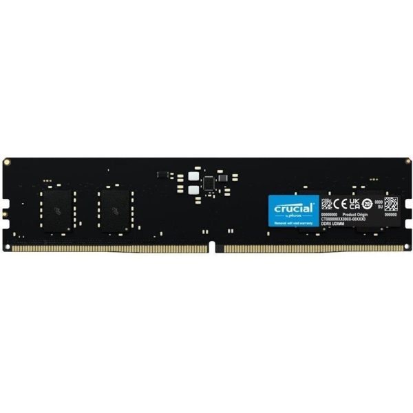 Crucial DRAM 16GB DDR5-5200 UDIMM CL42 (16Gbit), EAN: 649528935724, CT16G52C42U5