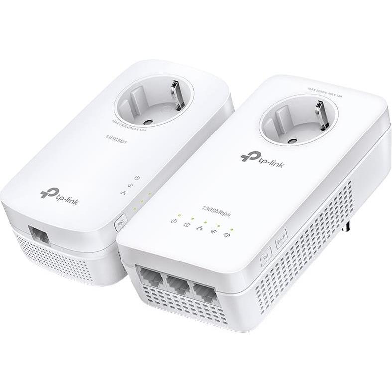 TP-Link AV1300 Gigabit Passthrough Powerline ac Wi-Fi Kit, TL-WPA8631P KIT