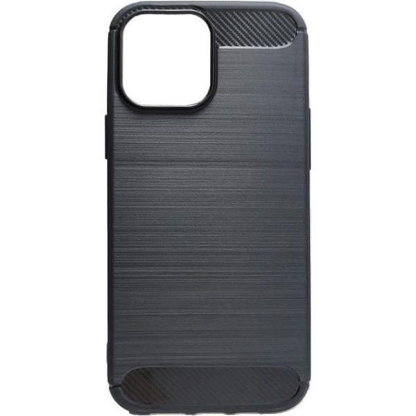 MM TPU IPHONE 14 PRO --CARBON FIBER crna