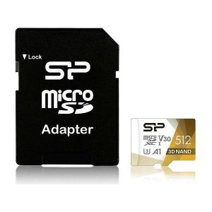SP MEMORIJSKA KARTICA MicroSDXC/Adapter 512GB U3 Color CL10, SP512GBSTXDU3V20AB