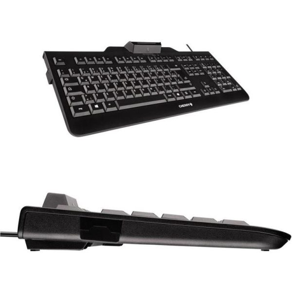 Cherry KC-1000SC tipkovnica sa čitačem Smart kartica, USB, crna, JK-A0100GB-2 - Slika 3