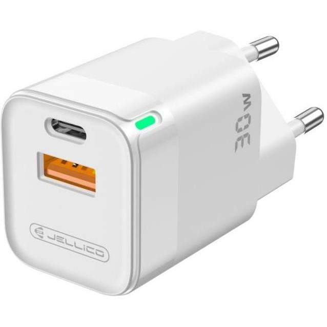 JELLICO C44 SUPER FAST 30W PD USB-C + USB3.0 white, 4949 - Slika 3