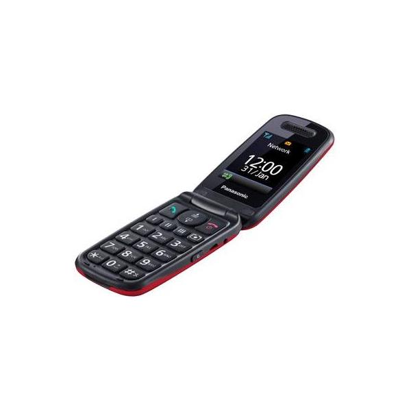 MOB Panasonic KX-TU456 EXCE crveni, preklopni, otporni, SOS, KX-TU456 EXR - Slika 2