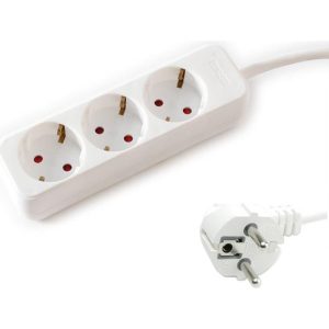 Roline VALUE naponska letva 3 utičnice, 1.5m kabel, bijela, 19.99.1072