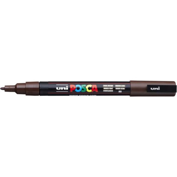 Marker Uni pc-3m Posca tamno smeđi, 263947000