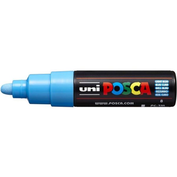 Marker Uni pc-7m Posca svijetlo plavi, 228312000