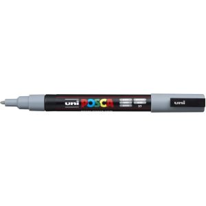 Marker Uni pc-3m Posca sivi, 263665000