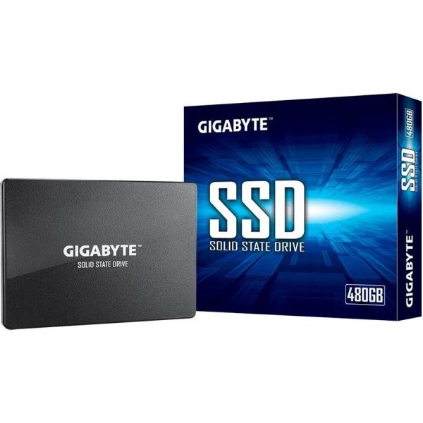 SSD Gigabyte 480GB, 2.5”, SATA III, 3D NAND TLC, 550MBs/480MBs, Retail, GP-GSTFS31480GNTD