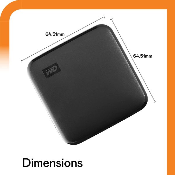 WD Elements SE Portable SSD 2TB, WDBAYN0020BBK-WESN