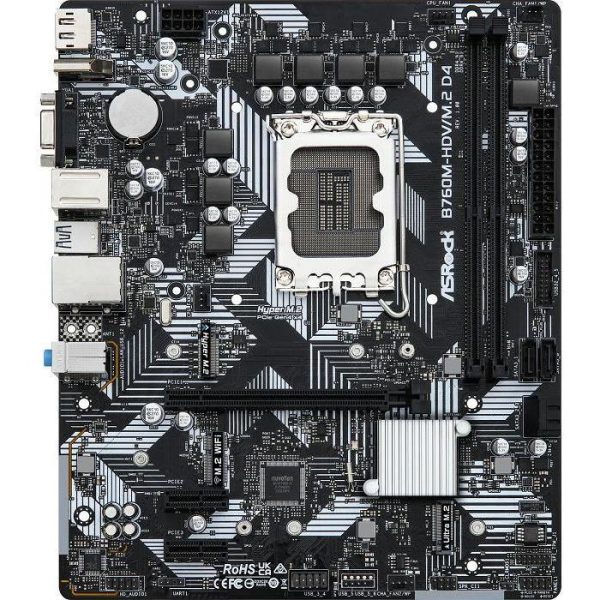ASROCK B760M-HDV/M.2 D4 Socket 1700 DDR4, B760M-HDV/M.2 D4