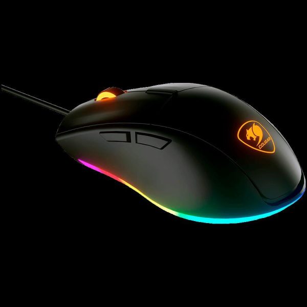 Cougar I Minos XT I 3MMXTWOB.0001 I Mouse I Optical / ADNS3050 / 4000dpi / 3 zone 16.8 million colors LED backlight, CGR-MINOS XT