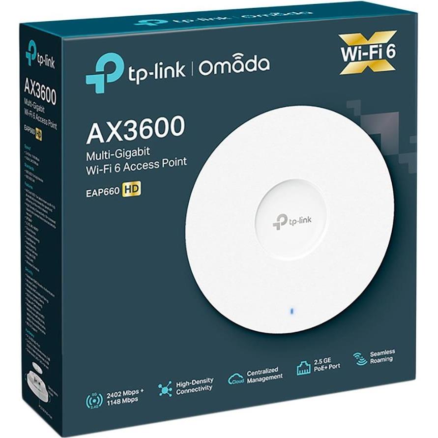 11AX dual-band ceiling access point, EAP660 HD - Slika 2