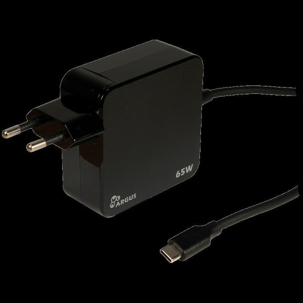Inter-Tech Power Adapter, Type C, 65W (5V, 9V, 12V, 15V, 20V), 88882222