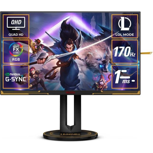 AOC AGON AG275QXL, 27", 2XHDMI, 2xDP, QHD, LOL, AG275QXL