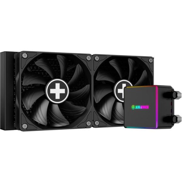Xilence LiQuRizer LQ240PRO vodeno hlađenje za procesore Intel/AMD Multi socket, ARGB pumpa, 2×120mm ventilator, XC982 - Slika 2