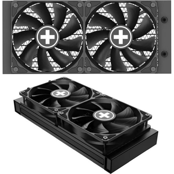 Xilence LiQuRizer LQ240PRO vodeno hlađenje za procesore Intel/AMD Multi socket, ARGB pumpa, 2×120mm ventilator, XC982 - Slika 3