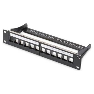 DIGITUS Modular Patch Panel, 12-port, 10", blank, 1U, DN-91420