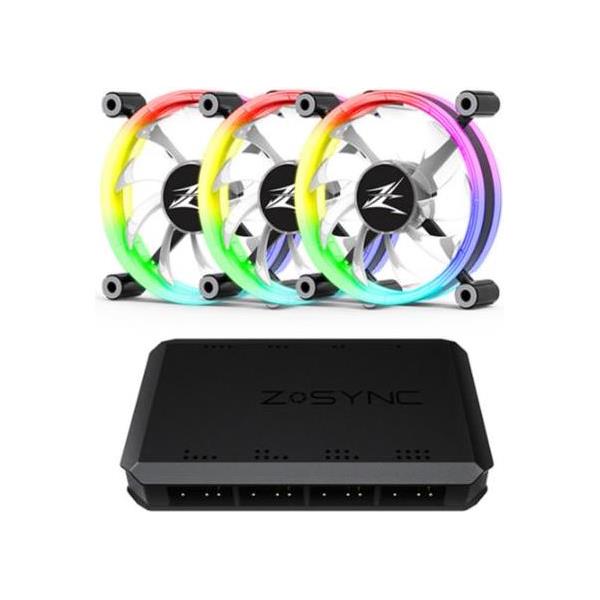 Zalman ZM-LF120A3 Case fan, Z-sync 120mm ARGB 3-Pack, ZM-LF120A3