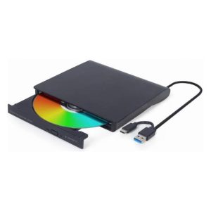 Gembird External USB DVD drive, black, DVD-USB-03