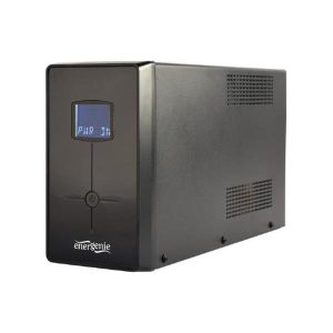 Gembird UPS with USB and LCD display, 2000 VA, black, EG-UPS-035