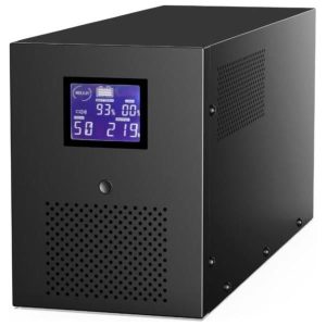 Gembird UPS with USB and LCD display, 3000 VA, black, EG-UPS-036