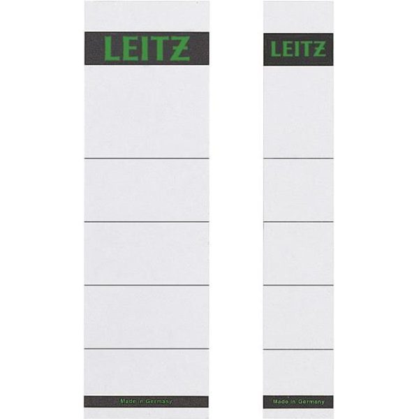 Etikete za registratore A4 široke pk10L Leitz 16070085 sive blister,
