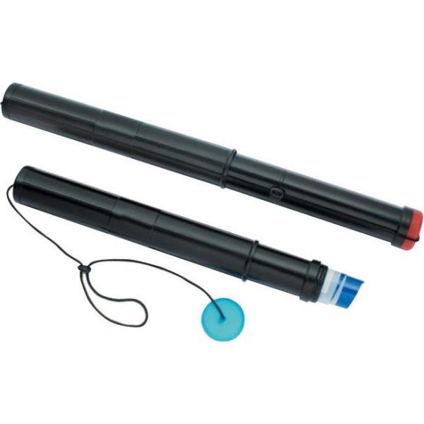Tuba za nacrte teleskopska fi-5,5/duljina 40-70cm Arda 1543N crna (sort poklopac),
