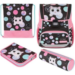 Torba školska anatomska 4/1 Loop Cute Cat Herlitz 50043088,