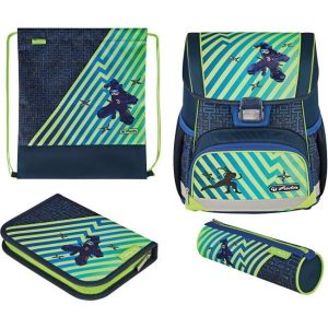 Torba školska anatomska 4/1 Loop Funky ninja Herlitz 50043118,