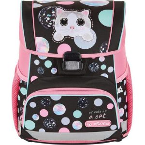 Torba školska anatomska Loop Cute Cat Herlitz 50043149, 000051486