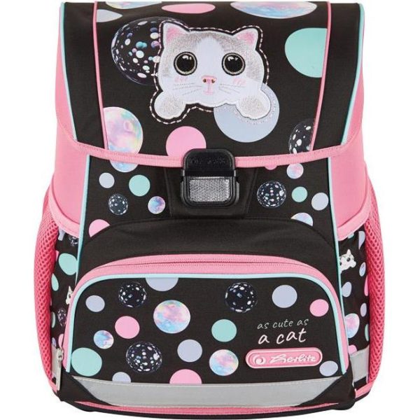 Torba školska anatomska Loop Cute Cat Herlitz 50043149, 000051486