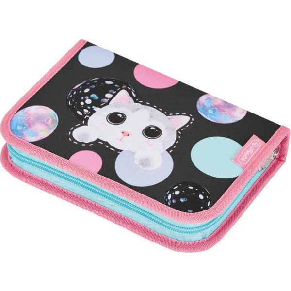 Pernica puna 1zip 2preklopa Cute Cat Herlitz 50043286, 000051502