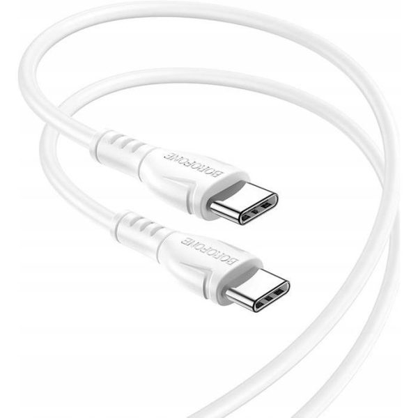 Kabal BOROFONE BX51 60W USB-C na USB-C 1m, bijeli, 4866 - Slika 2