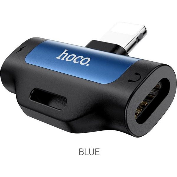 HOCO Adapter - LS31 lightning to 2 x lightning port blue, 3161 - Slika 2