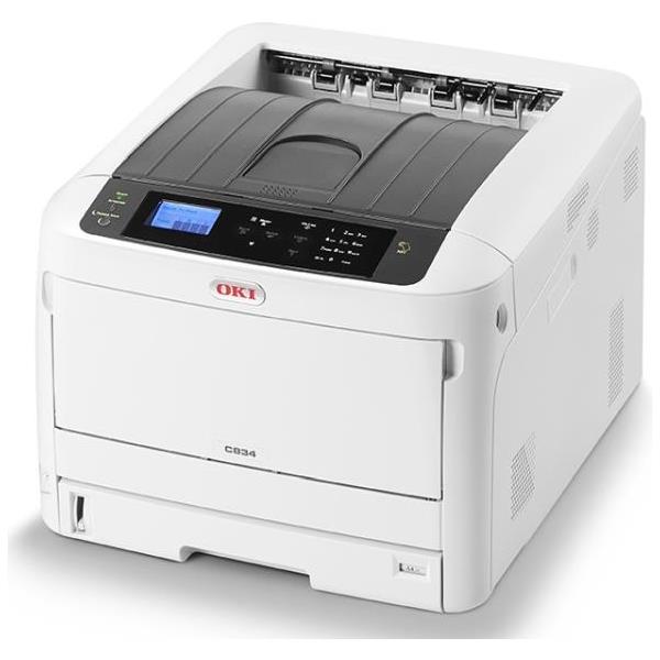 Oki C824dn A3, dupl, 26 ppm, 1200x600, PCL/PS, Eth, 47228002