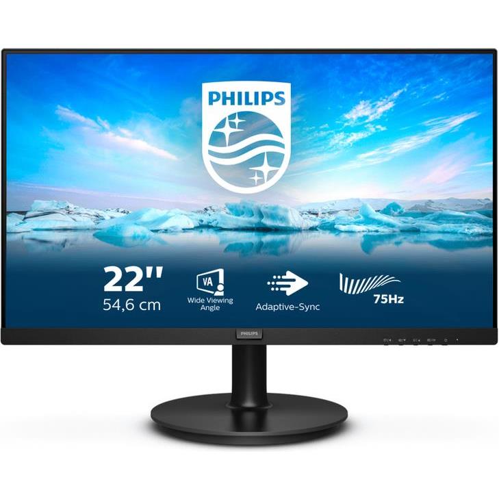 Philips 21" VA 221V8LD, VGA, DVi, HDMI, 221V8LD/00
