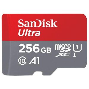SANDISK Ultra microSDXC 256GB + Adapter, SDSQUAC-256G-GN6MA