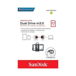 SANDISK Ultra Dual Drive m3.0 64GB, SDDD3-064G-G46