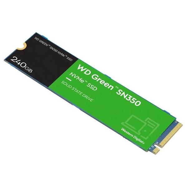 WD Green SN350 NVMe SSD 250GB M.2 2280, WDS250G2G0C