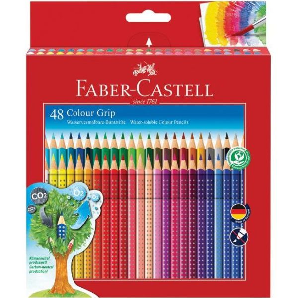 Boje drvene 48boja Grip 2001 Faber-Castell 112449