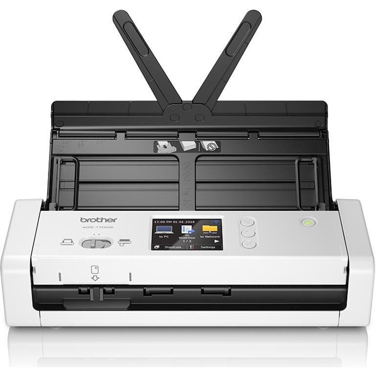 Skener Brother ADS1700W A4, wifi, duplex, adf, ADS1700WTC1