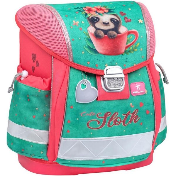 Torba školska Belmil classy cute sloth, 403-13/AG/6